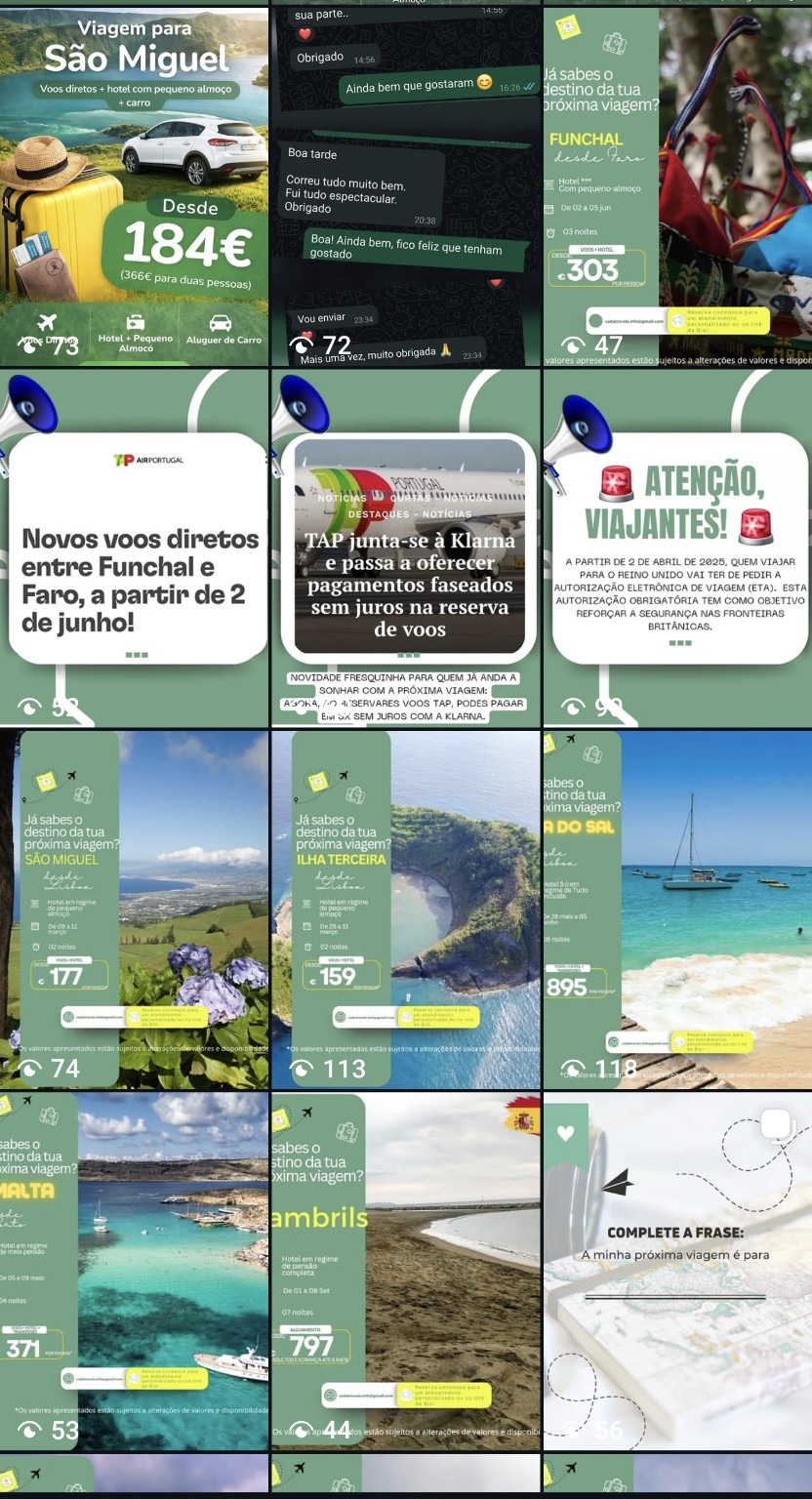 Campanhas Cadas Travels